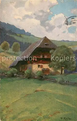 AK / Ansichtskarte Reiss_Fritz Sommer im Schwarzwald  Reiss Fritz