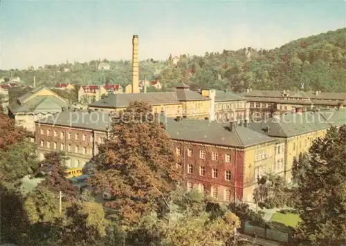 AK / Ansichtskarte Meissen_Elbe_Sachsen VEB Staatliche Porzellan Manufaktur Werkansicht Meissen_Elbe_Sachsen