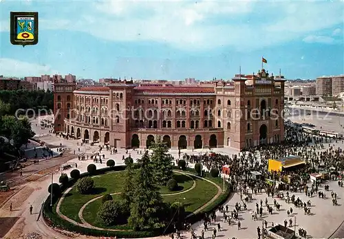 AK / Ansichtskarte Madrid_Spain Plaza de Toros Stierkampfarena Madrid Spain