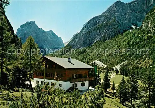 AK / Ansichtskarte Pustertal_Suedtirol Drei Schuster Huette Pustertal_Suedtirol