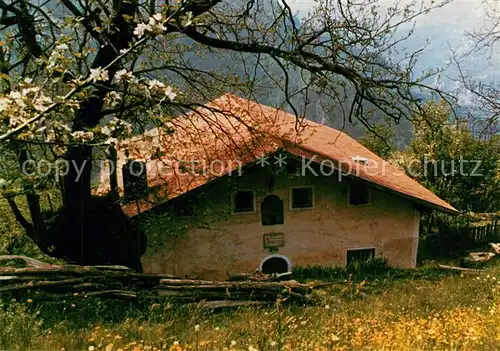 AK / Ansichtskarte Lajen_Groednertal_Suedtirol Geburtshaus von Walther von der Vogelweide Lajen_Groednertal_Suedtirol