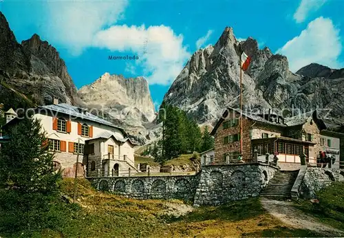 AK / Ansichtskarte Dolomiti Rifugi Contrin col Picco Vernel Marmolada Dolomiti
