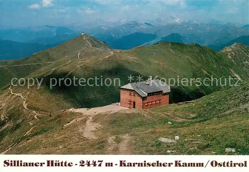 AK / Ansichtskarte Sillian_Tirol Sillianer Huette Karnischer Kamm  Sillian Tirol