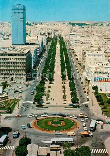 AK / Ansichtskarte Tunis Avenue Habib Bourguiba Tunis