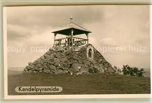 AK / Ansichtskarte Waldkirch_Breisgau Kandelpyramide Waldkirch Breisgau