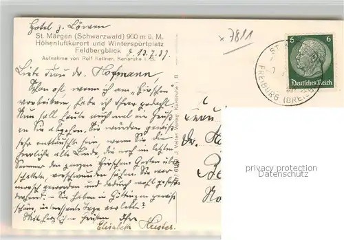 AK / Ansichtskarte St_Maergen Panorama Kirche St_Maergen