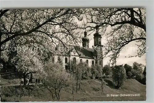 AK / Ansichtskarte St_Peter_Schwarzwald Haus Lindenberg Wallfahrtskirche St_Peter_Schwarzwald