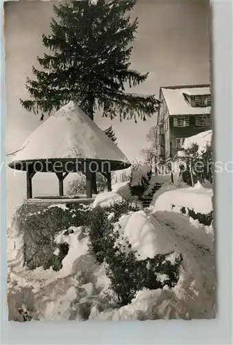 AK / Ansichtskarte St_Peter_Schwarzwald Haus Lindenberg Pavillon St_Peter_Schwarzwald