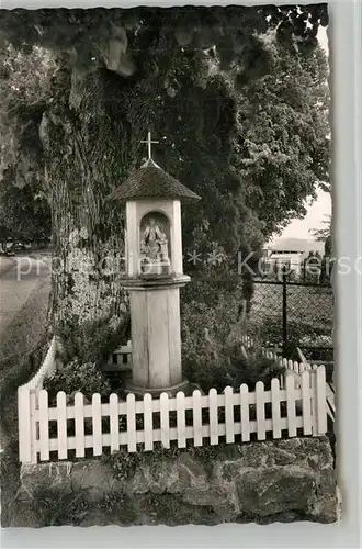 AK / Ansichtskarte St_Peter_Schwarzwald Haus Maria Lindenberg Bildstock St_Peter_Schwarzwald