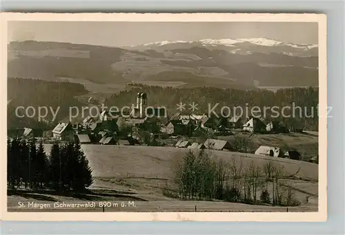 AK / Ansichtskarte St_Maergen Panorama St_Maergen