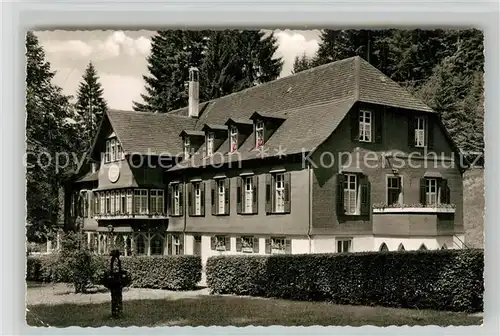 AK / Ansichtskarte Bad_Sulzburg Waldkurhaus Bad_Sulzburg
