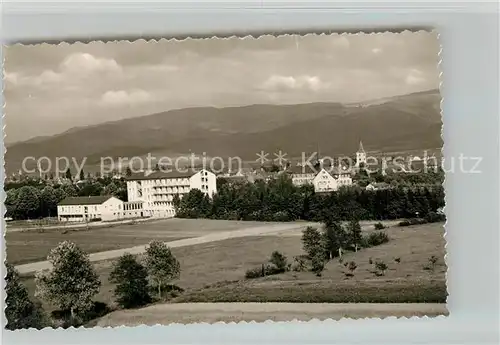 AK / Ansichtskarte Bad_Krozingen Sanatorium Theresienbad Bad_Krozingen