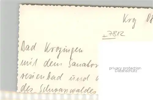 AK / Ansichtskarte Bad_Krozingen Sanatorium Theresienbad Bad_Krozingen