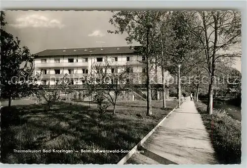 AK / Ansichtskarte Bad_Krozingen Schwarzwald Sanatorium Bad_Krozingen