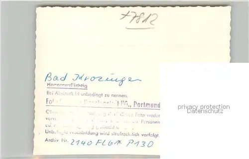 AK / Ansichtskarte Bad_Krozingen Fliegeraufnahme Bad_Krozingen