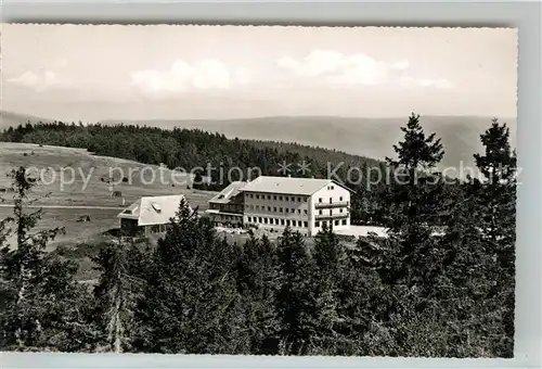 AK / Ansichtskarte Waldkirch_Breisgau Berghotel Kandel Waldkirch Breisgau