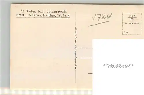 AK / Ansichtskarte St_Peter_Schwarzwald Wallfahrtskirche Inneres St_Peter_Schwarzwald