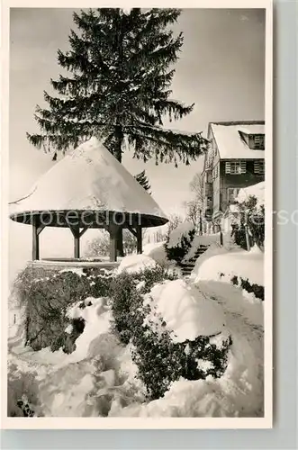 AK / Ansichtskarte St_Peter_Schwarzwald Haus Lindenberg Pavillon St_Peter_Schwarzwald