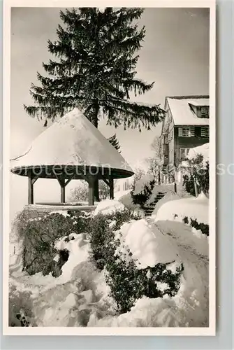 AK / Ansichtskarte St_Peter_Schwarzwald Haus Lindenberg Pavillon St_Peter_Schwarzwald