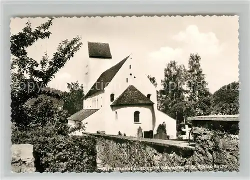 AK / Ansichtskarte Sulzburg_Freiburg St Cyriak Kirche Sulzburg Freiburg