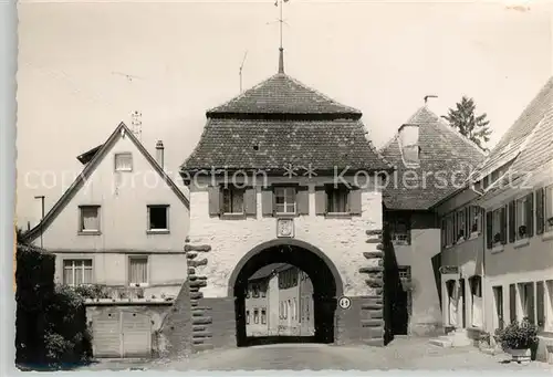 AK / Ansichtskarte Sulzburg_Freiburg Altes Stadttor Sulzburg Freiburg