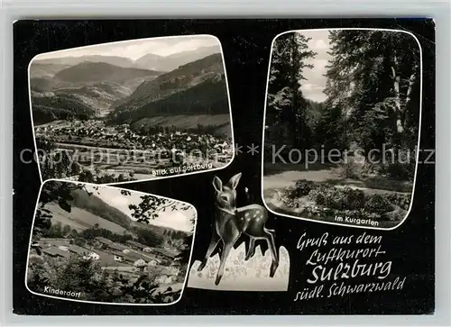 AK / Ansichtskarte Sulzburg_Freiburg Panorama Kinderdorf Im Kurgarten Sulzburg Freiburg