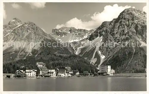 AK / Ansichtskarte Arosa_GR Obersee Arosa_GR