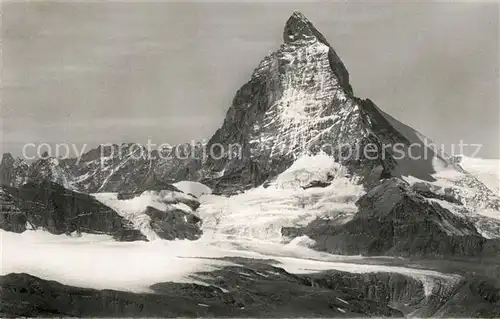 AK / Ansichtskarte Gornergrat_Zermatt Matterhorn Gornergrat Zermatt