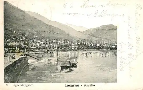 AK / Ansichtskarte Locarno_TI Muralto Lago Maggiore Locarno_TI