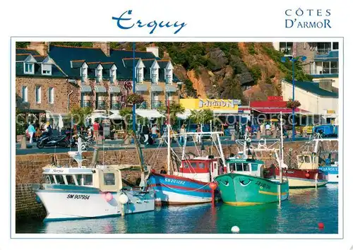 AK / Ansichtskarte Cote_d_Amour_Region Erguy Hafen Cote_d_Amour_Region