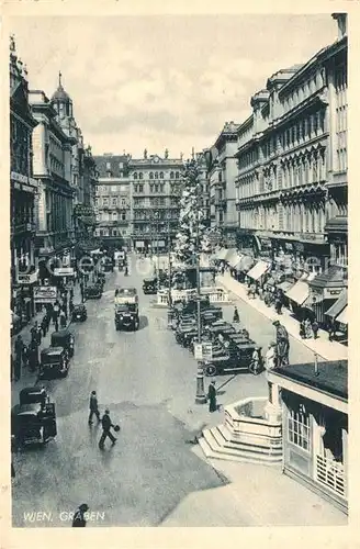 AK / Ansichtskarte Wien Graben Wien