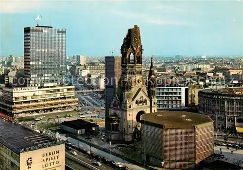 AK / Ansichtskarte Berlin Europa Center Kaiser Wilhelm Gedaechtniskirche Berlin
