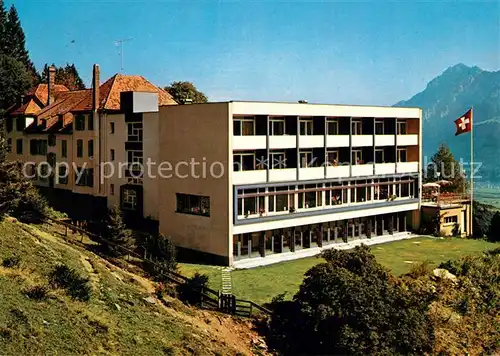 AK / Ansichtskarte Oberschan Hotel Kurhaus Alvier Oberschan