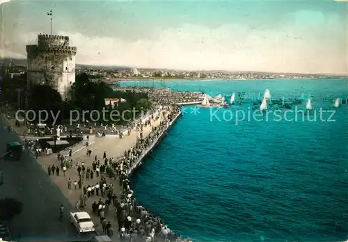 AK / Ansichtskarte Thessaloniki Weisser Turm Thessaloniki