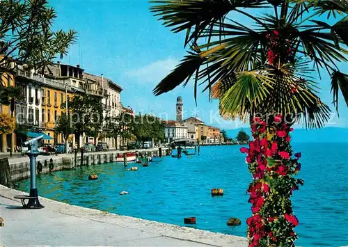 AK / Ansichtskarte Salo_Lago_di_Garda Seepromenade Salo_Lago_di_Garda