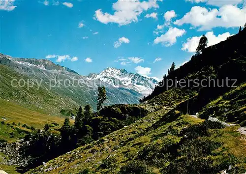 AK / Ansichtskarte Davos_GR Flueelatal Flueela Weisshorn Davos_GR
