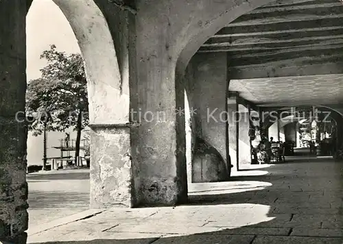 AK / Ansichtskarte Morcote_TI Portici Morcote_TI