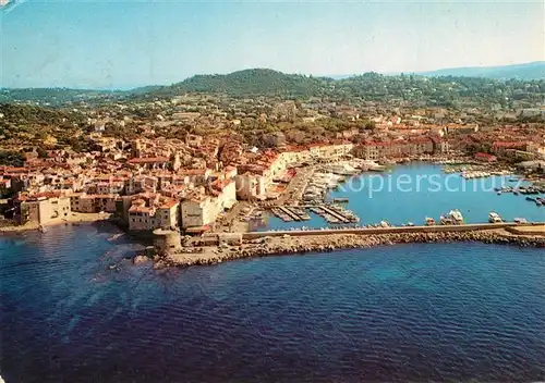 AK / Ansichtskarte Saint_Tropez_Var Fliegeraufnahme Saint_Tropez_Var