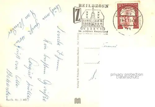 AK / Ansichtskarte Heilbronn_Neckar Stadtansichten Heilbronn Neckar