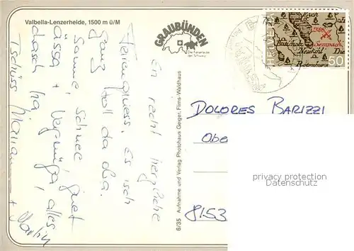 AK / Ansichtskarte Valbella_Lenzerheide Winterlandschaften Valbella_Lenzerheide