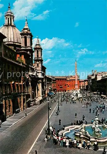 AK / Ansichtskarte Roma_Rom Piazza Navona Roma_Rom