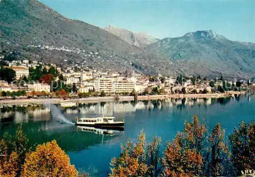 AK / Ansichtskarte Locarno_Lago_Maggiore Lungolago Muralto Locarno_Lago_Maggiore
