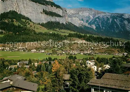 AK / Ansichtskarte Flims_Dorf Flimserstein Alp Mora Flims_Dorf