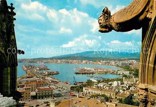 AK / Ansichtskarte Palma_de_Mallorca Hafen Palma_de_Mallorca