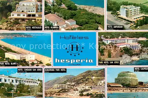 AK / Ansichtskarte Catalunya_Cataluna Hotels Hesperia Catalunya Cataluna