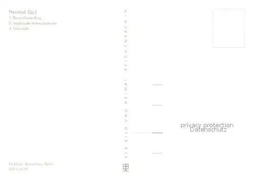 AK / Ansichtskarte Neustadt_Saale Bruna Dietze Ring Jagdbaude Hohwaldschaenke Panorama Neustadt_Saale