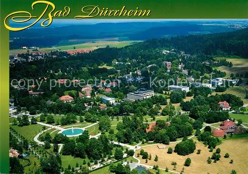 AK / Ansichtskarte Bad_Duerrheim Kurzentrum Fliegeraufnahme Bad_Duerrheim