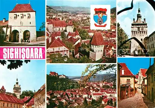 AK / Ansichtskarte Sighisoara_Schaessburg Orts und Teilansichten Sighisoara Schaessburg