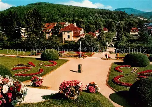 AK / Ansichtskarte Bad_Brueckenau Kurpark Am Fuerstenhof Bad_Brueckenau