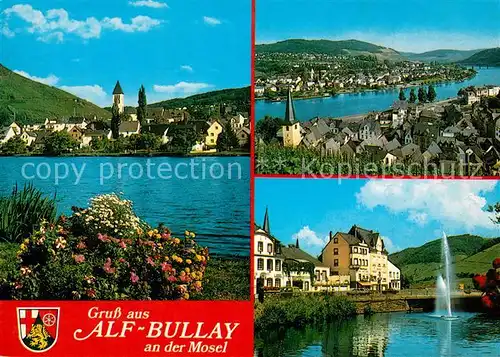 AK / Ansichtskarte Alf_Bullay_Mosel Teilansichten Alf_Bullay_Mosel